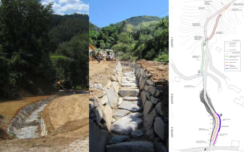 Parte la regimazione delle acque in via Verzentoli a Nocchi: lavori per 1 milione e 300 mila euro