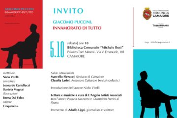 PRESENTAZIONE LIBRO GIACOMO PUCCINI INNAMORATO DI TUTTO