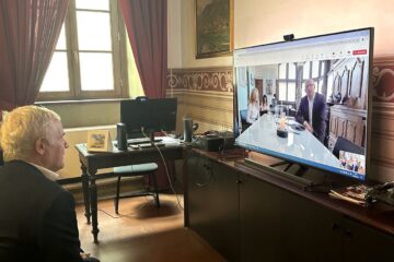 Il Sindaco Marcello Pierucci ha contattato tramite videoconferenza il Sindaco di Duisburg Sören Link