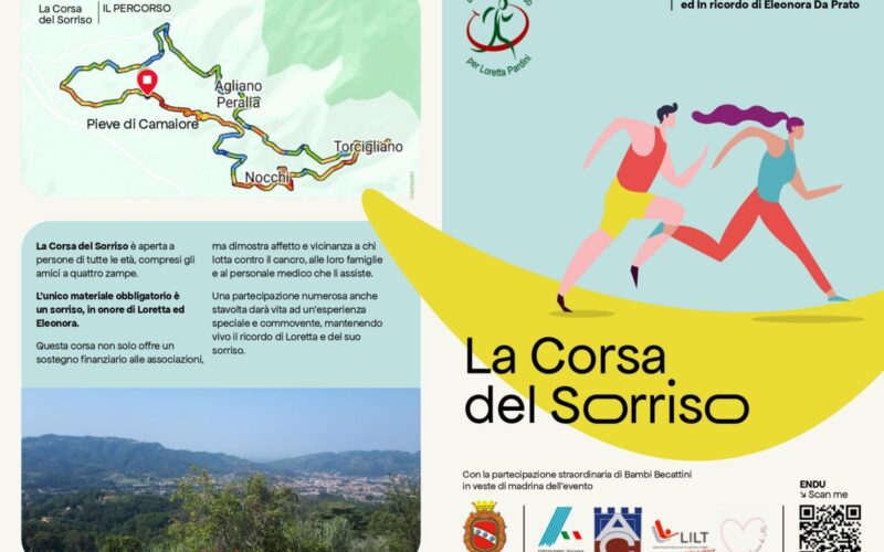 Torna La Corsa del Sorriso per Loretta Pardini