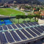 Nuovo impianto fotovoltaico per il Palasport di Camaiore: 150 pannelli per l’autosufficienza energetica del ‘palazzetto’