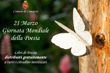 Giornata Mondiale della Poesia: a Camaiore la distribuzione gratuita di libri in versi