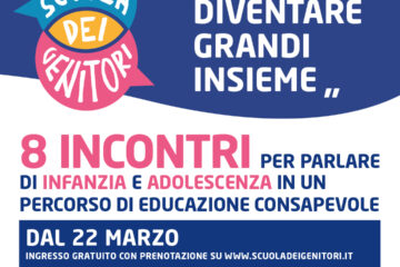 Nasce la Scuola dei Genitori: otto incontri per “diventare grandi insieme”